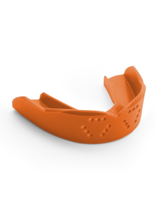 3D Oral Care Mouthguard Adult Orange Thermo Polymer 2 Mm - Set Of 1