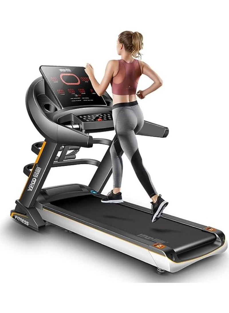 Cool Baby Style Treadmill 4HP Peak Motor Auto Incline Speed ​​Range 1-18 km/h LED Display 150 kg User Weight Hydraulically Foldable Built-in Speaker  - Image 1