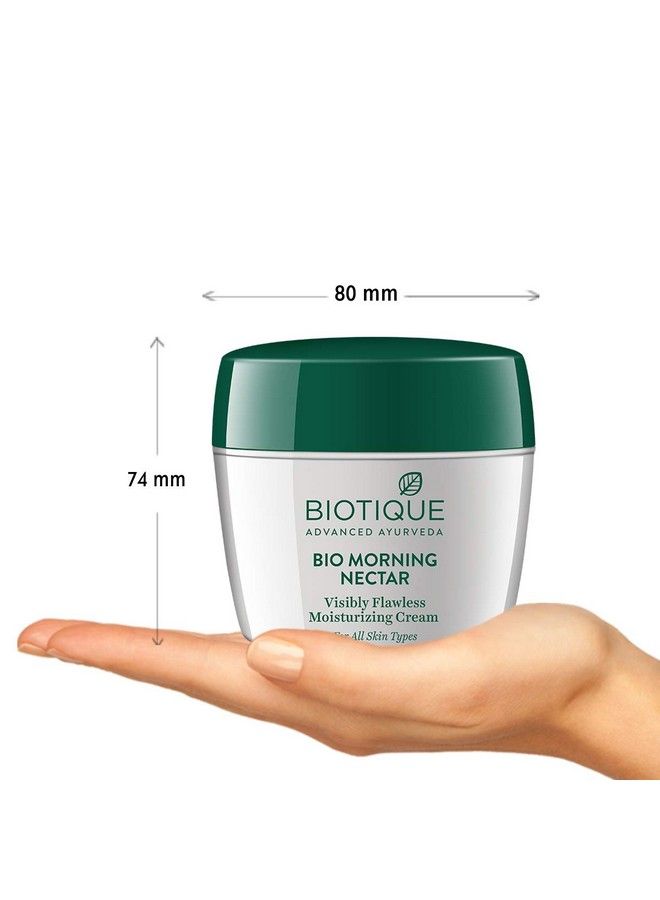 Biotique Bio Morning Nectar Visibly Flawless Moisturizing Cream, 175g - Image 5