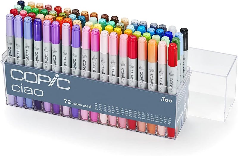 Copic Ciao 72-Piece Marker Set - Set A Colors - Image 2