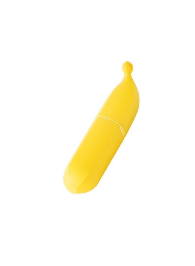 Banana-shaped pet hair and lint remover – Double-sided adhesive lint roller | For clothes and upholstery - Image 1