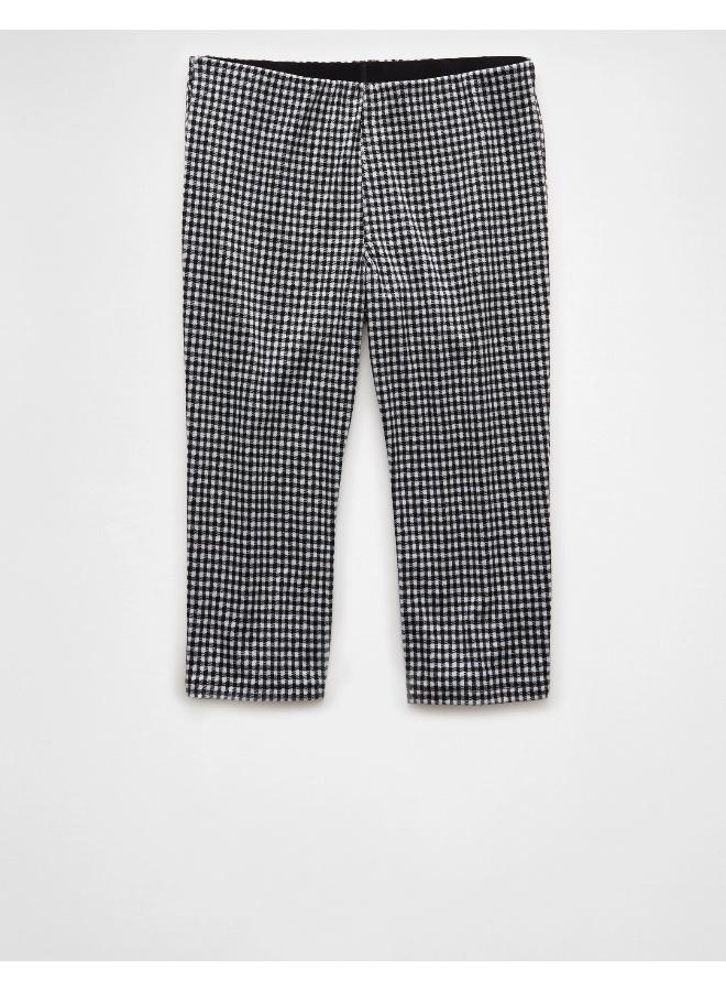 امريكان ايجل بنطلون كابري كاروهات منخفض الخصر مطاطي - Image 3