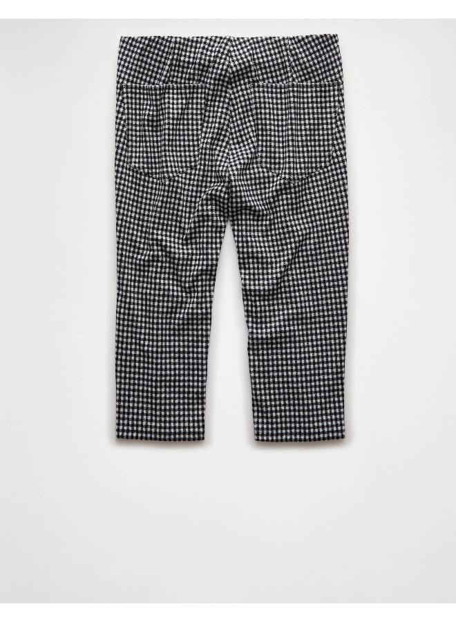 امريكان ايجل بنطلون كابري كاروهات منخفض الخصر مطاطي - Image 2