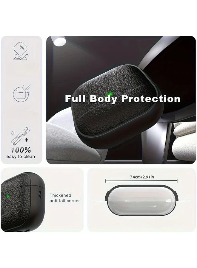 Fo For Airpods Pro 2nd Gen Case White With Lanyard And Cleaning Kit Soft TPU Protective Cover - Image 4