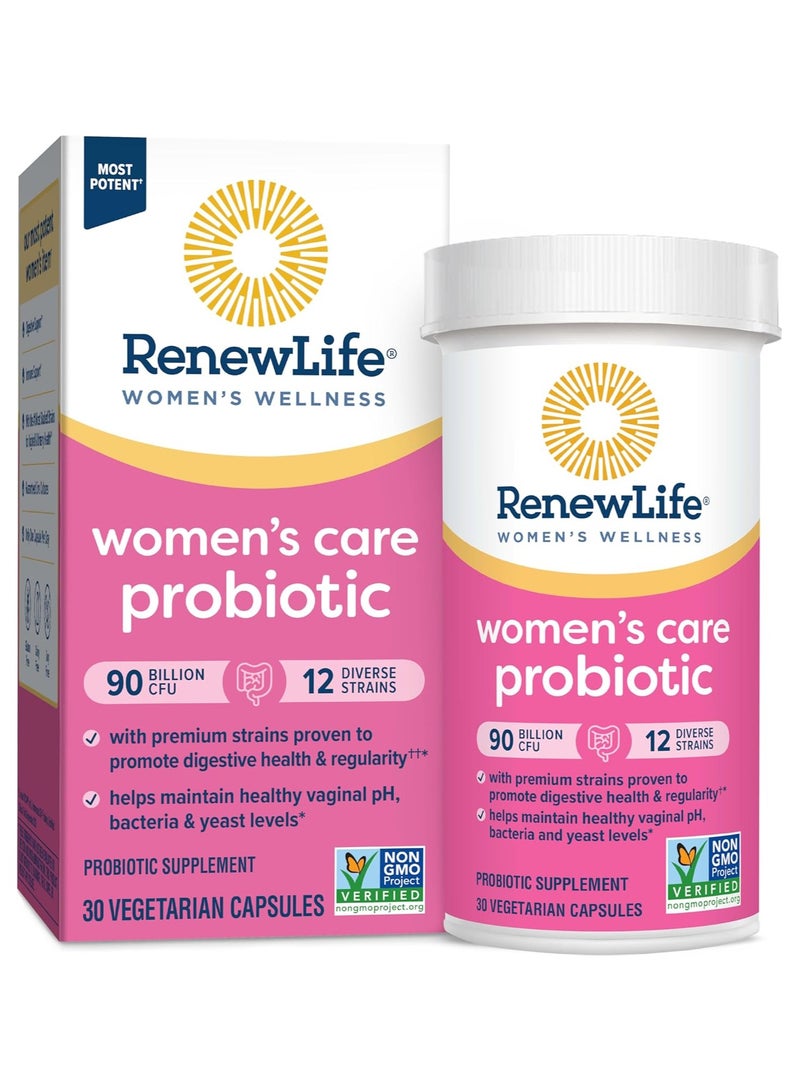 بروبيوتيك للعناية بالمرأة، 30 كبسولة نباتية