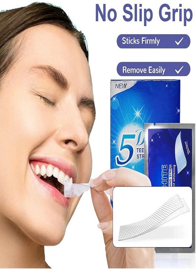 Generic - 5D Teeth Whitening Strips - 10-Pieces Teeth Whitening Strips - Image 1