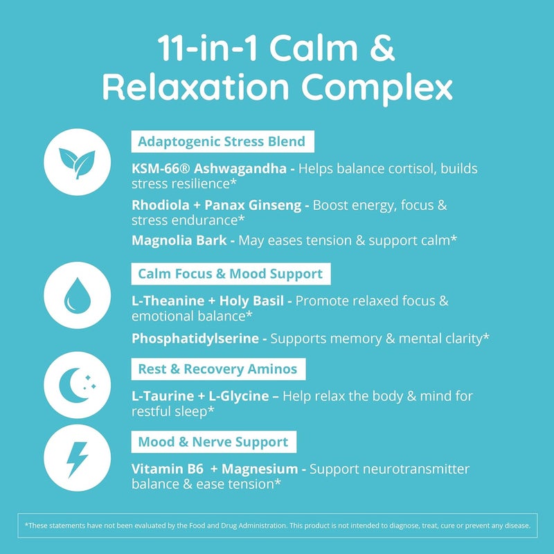 HAPPY HEALTHY HIPPIE Zen Again Cortisol Manager with Ashwagandha KSM66  Cortisol Supplements for Women  11in1 Complex  Natural Stress Support Supplement with LTheanine Rhodiola  Magnesium  Vegan 60 Ct - Image 4