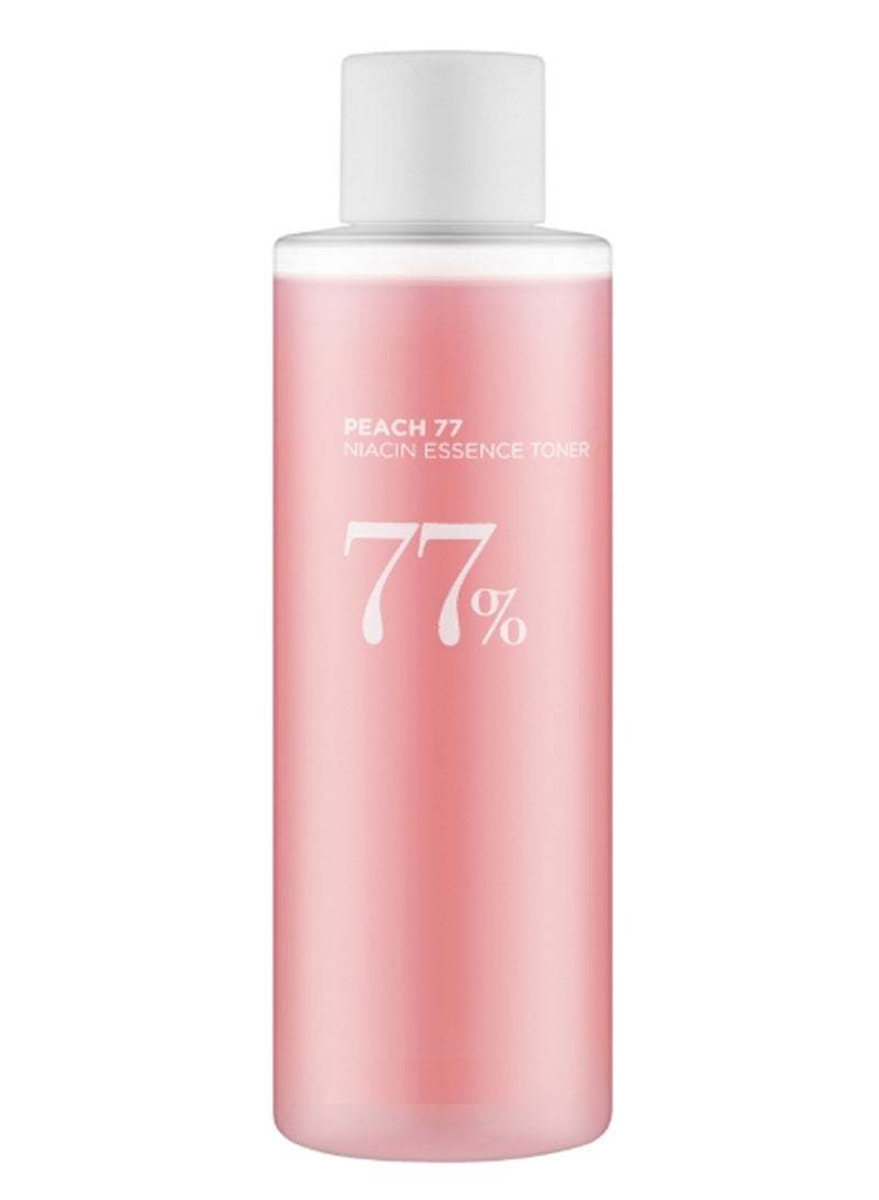 DubaiGallery Niacin Essence Toner 77% Peach – Skin Tone Correcting Formula - Image 2