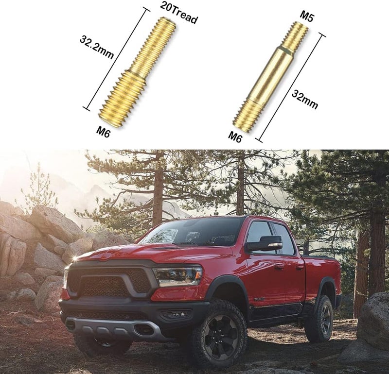 Turcee13 PCS Truck Antenna Adapter Accessories for Truck/Car Kit,11 Screws&2 Rubber Washers Replacement for Toyota,Jeep,Wrangler,Denali,Tantu,Douqi,Ford,GMC Antenna - Image 4