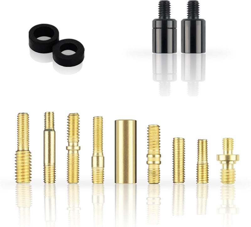 Turcee13 PCS Truck Antenna Adapter Accessories for Truck/Car Kit,11 Screws&2 Rubber Washers Replacement for Toyota,Jeep,Wrangler,Denali,Tantu,Douqi,Ford,GMC Antenna - Image 1