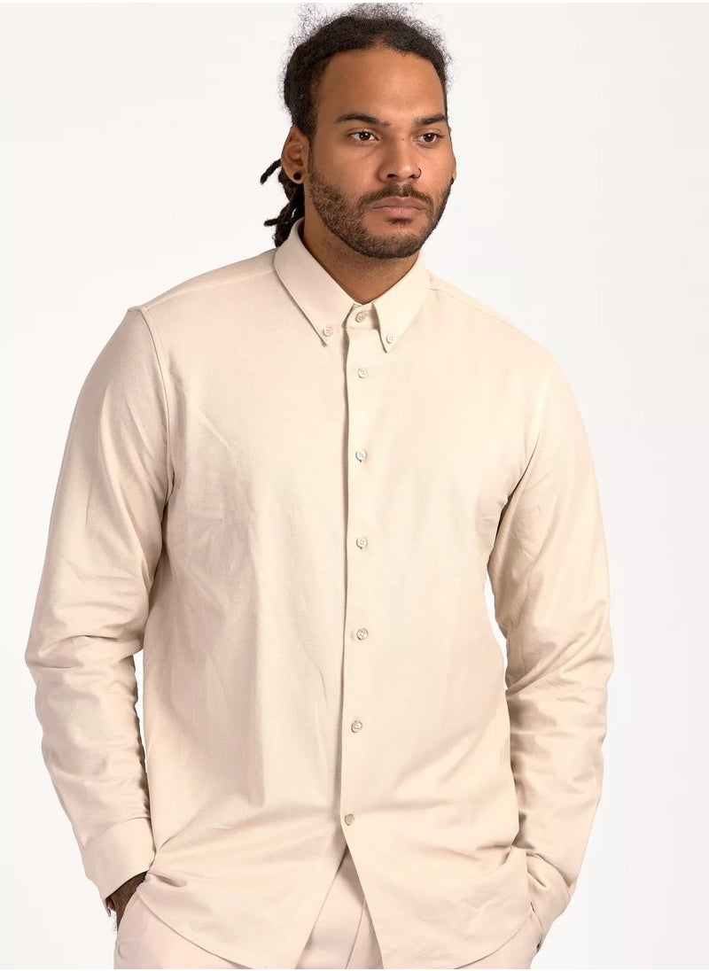 CALVIN KLEIN - Button Down Regular Fit Shirt - Image 1
