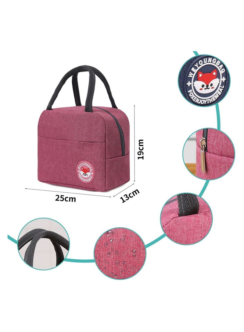 Cool Baby صندوق غداء حراري صغير من كول بيبي (وردي) - Image 2