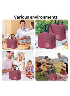 Cool Baby COOLBABY Small Thermal Bag Lunch Box （Rose）  - Image 5