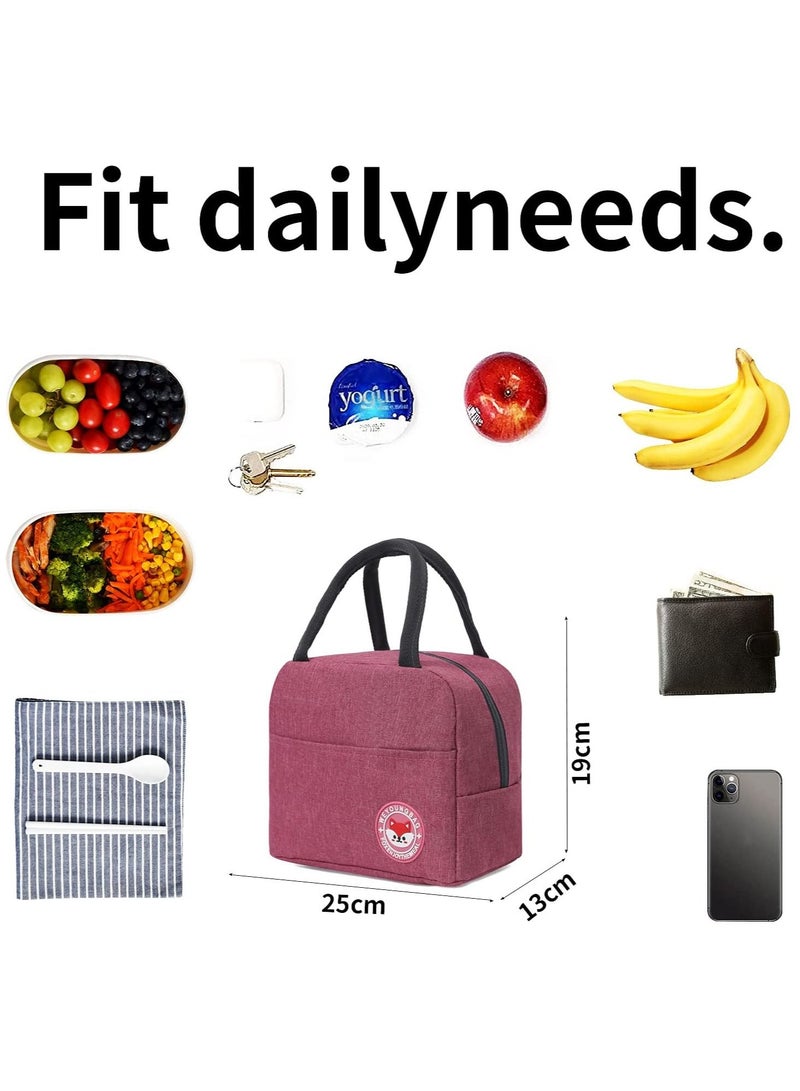 Cool Baby صندوق غداء حراري صغير من كول بيبي (وردي) - Image 4