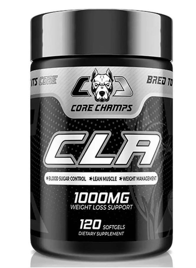 CORE CHAMPS - Core Champs CLA 1000mg 120 softgels - Image 1