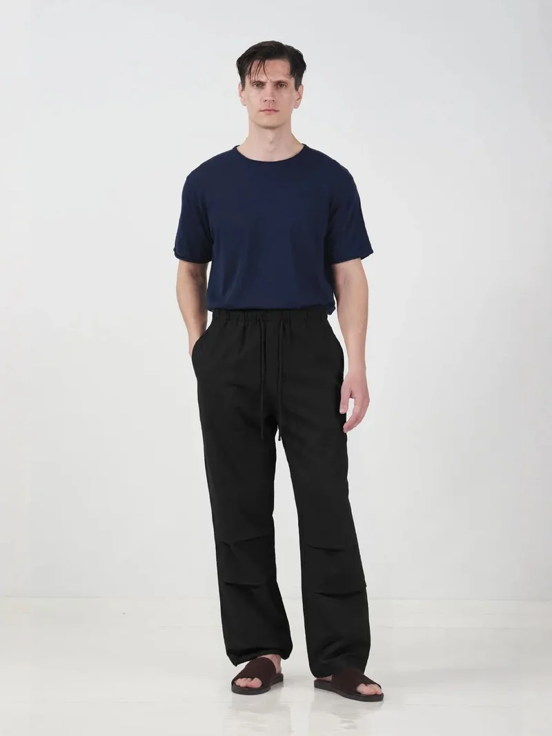 جيستو GIESTO Casual Tencel Drawstring Joggers