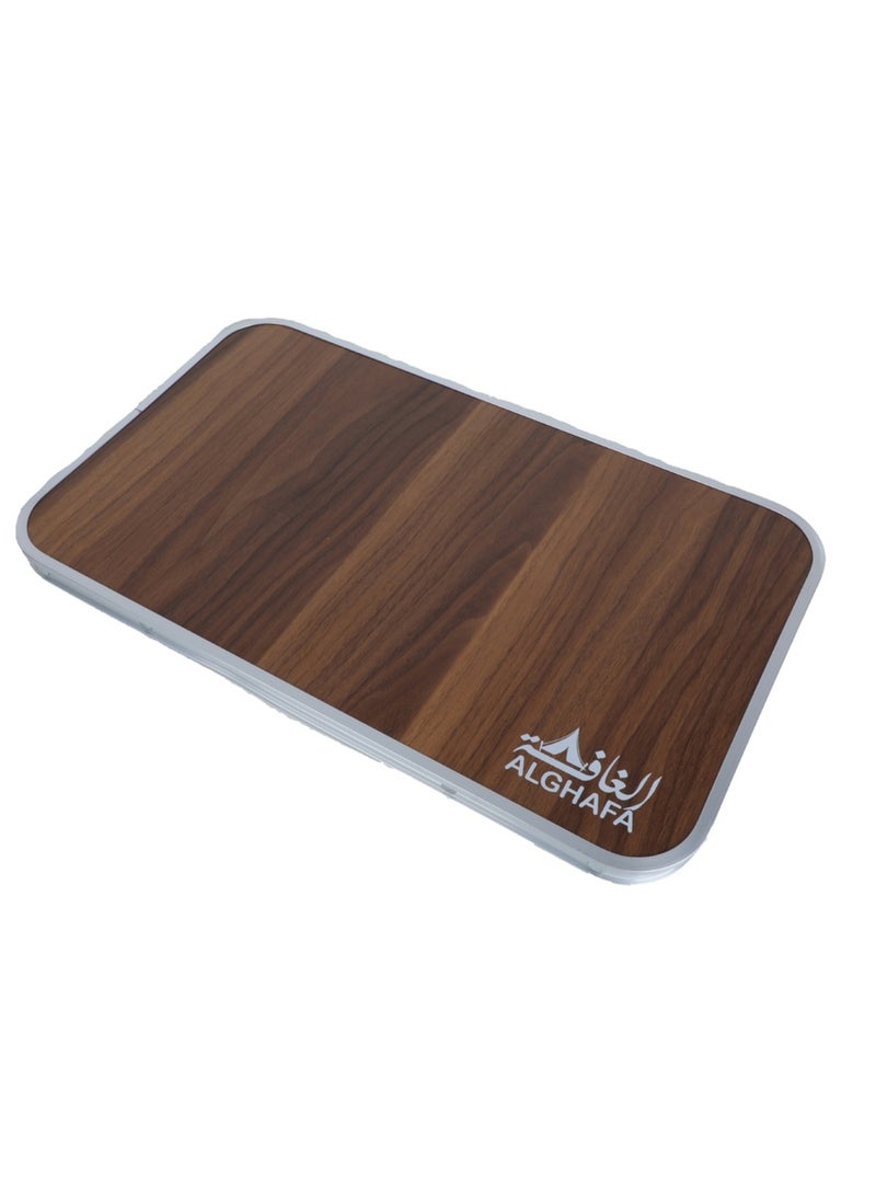 ALGHAFA Foldable Picnic Tray - Compact Outdoor Camping Tray for Easy Storage  - Image 3