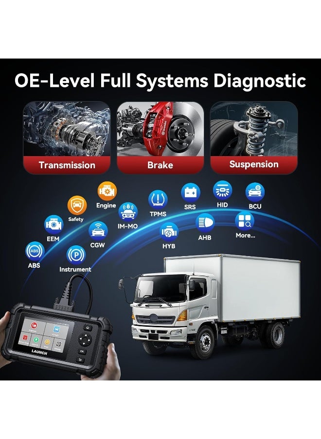 LAUNCH Creader Elite HD-H Heavy/Medium-Duty Truck Scanner - Image 2