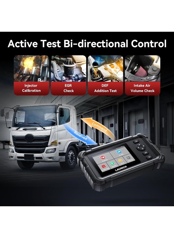 LAUNCH Creader Elite HD-H Heavy/Medium-Duty Truck Scanner - Image 5