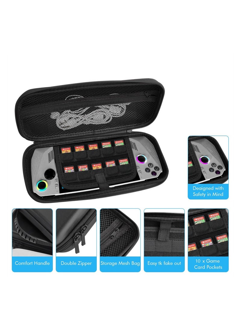 SYOSI - Carrying Case for ASUS Rog Ally 2023 Release, Hard EVA Shell Travel Daily Handheld Game Console Protective Storage Bag, Shockproof Daily Carrying Bag for Rog Ally, Waterproof, Anti-Acratch - Image 1