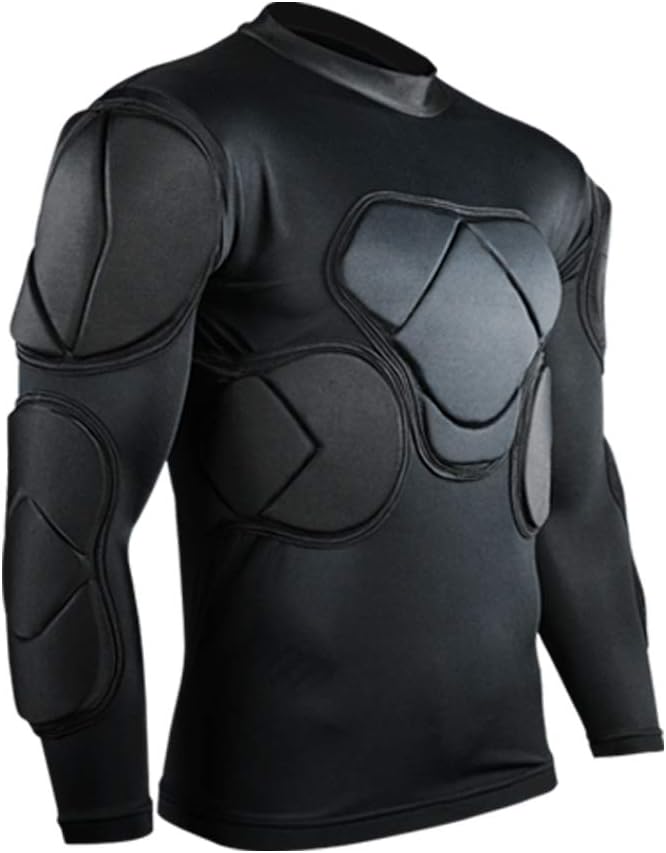 Shinestone Adult Men's Goalkeeper Armor BodyShield Padded Compression Shirt Pants and Short with Sponge Protector - Image 1