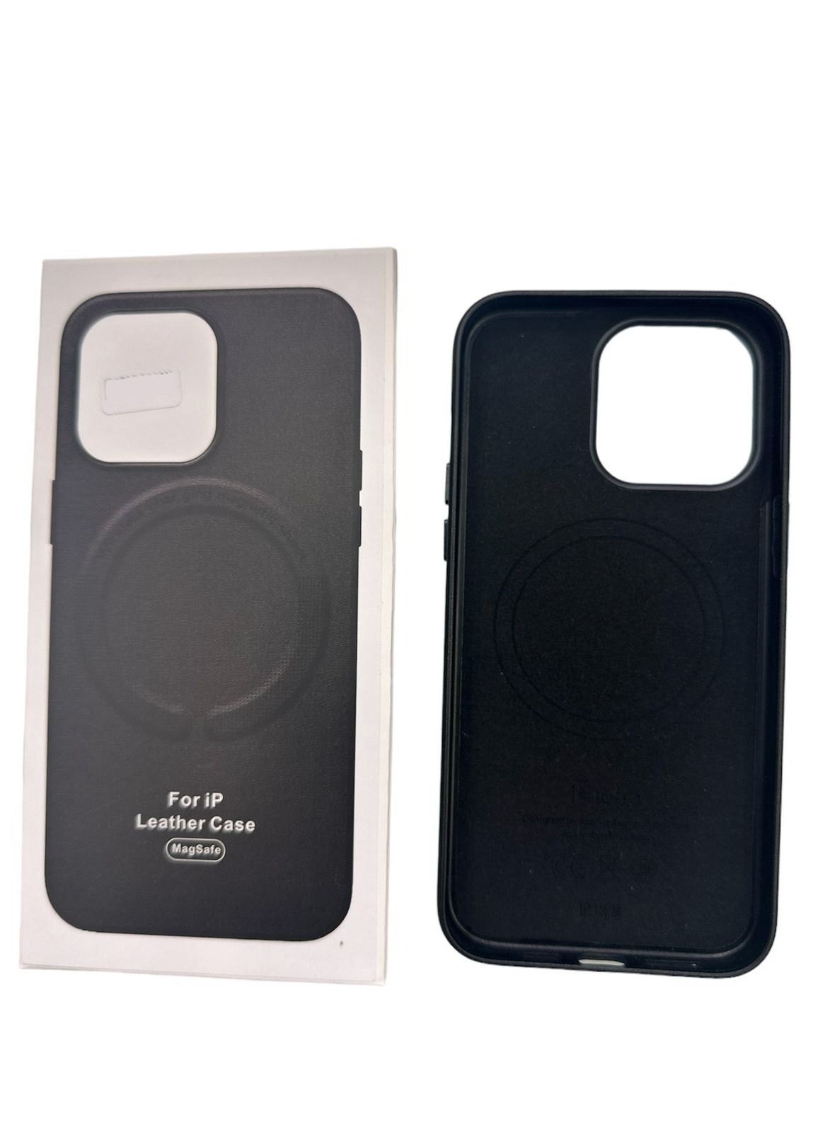 SUTI iPhone 15Pro Nano Leather BLACK New Suti Nano Leather Phone