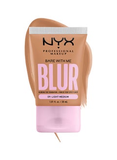 NYX PROFESSIONAL MAKEUP كريم أساس بير ويذ مي بلور تينت - متوسط فاتح  - Image 1