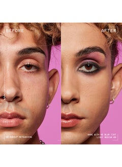 NYX PROFESSIONAL MAKEUP كريم أساس بير ويذ مي بلور تينت - متوسط فاتح  - Image 4