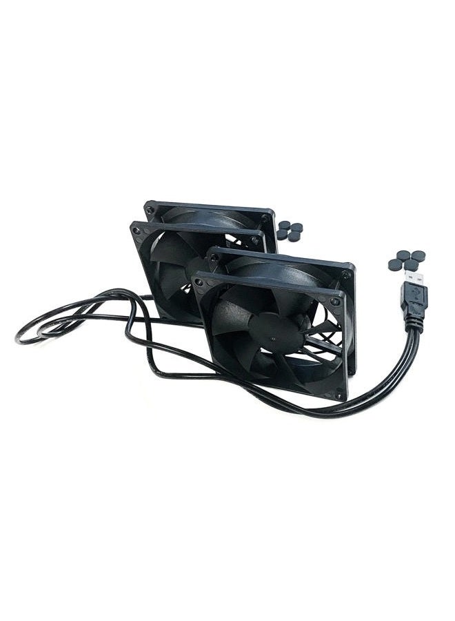 Coolerguys Dual 80mm USB Cooling Fans - Image 3