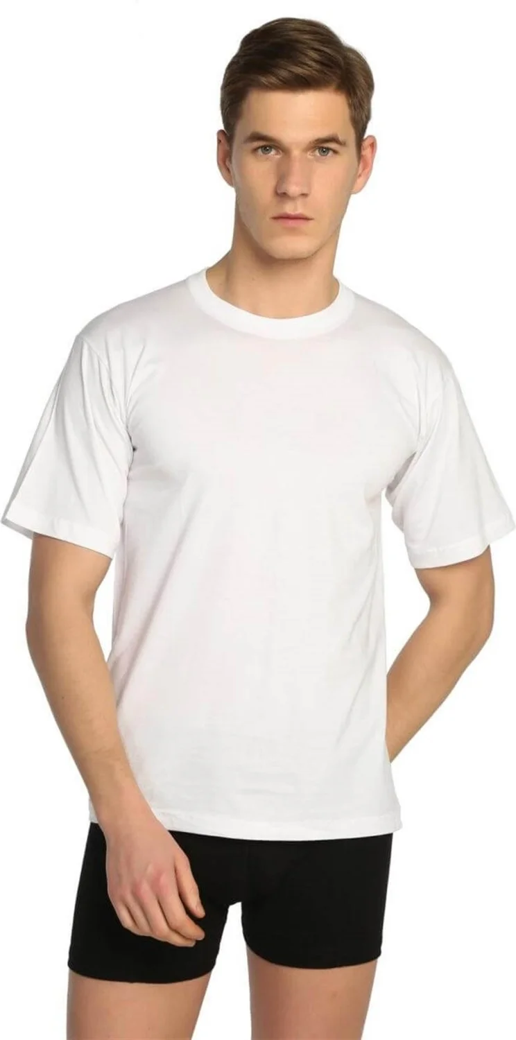 توتكو Pack of 6 Cotton Crew Neck Men's Undershirt