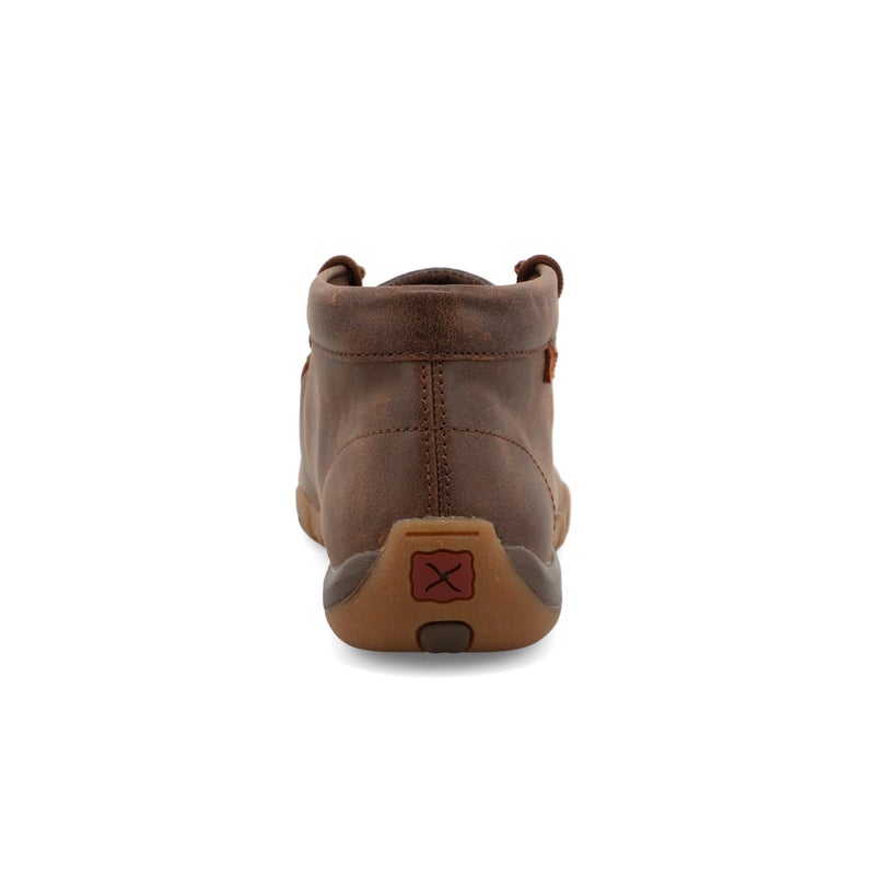 Twisted X Women's Chukka Driving Moc, Moc Toe, Brown & Brown Print, 9 M - Image 3