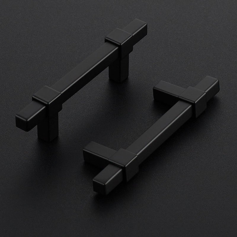 Ravinte Decor 30 Pack Black Cabinet Handles - 3" Hole Center Cabinet Pulls Matte Black Drawer Pulls Cabinet Hardware Kitchen Handles for Cabinets - Image 2