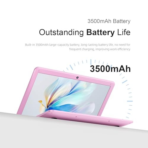 JSHIX جهاز لابتوب ويندوز JSHIX 11.6 بوصة، لابتوب ميني وردي، معالج سيليرون N4000، 8 جيجابايت رام، 256 جيجابايت تخزين، واي فاي 5، بلوتوث 5.0، ويندوز 11، لابتوب للاستخدام الترفيهي أو الطلابي (11.6''N4000-8+256(وردي)) - Image 5