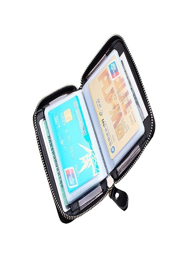 STYLE SHOES Leather Black Card Wallet, Visiting, Credit Card Holder, Pan Card/ID Card Holder Women - Image 5