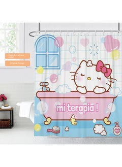 Cartoon Kitty Bath