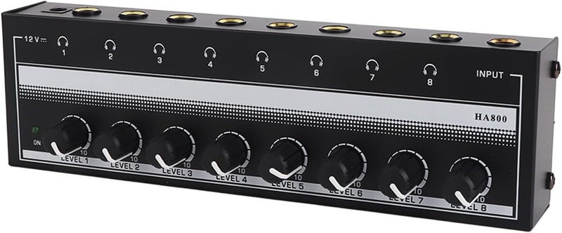 GLOGLOW Portable Stereo Amplifier, Compact Headphone Amplifier Clear Sound for Stage - Image 4