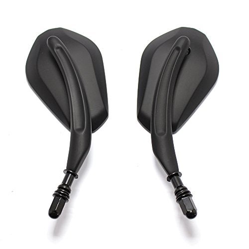 MISS MOLY Black Motorcycle Rear View Side Mirrors For Harley Davidson Road King Road Glide - Image 5