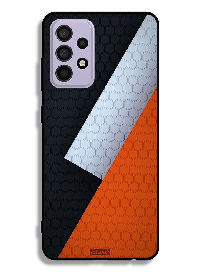 Tolwak Samsung Galaxy A52 4G Protective Case Cover Pattern - Image 1