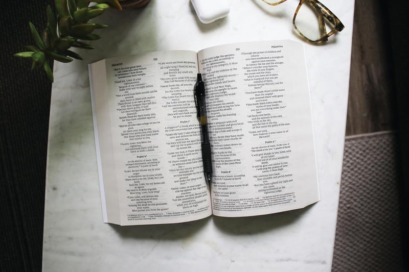 NIV, Holy Bible, Larger Print, Economy Edition, Paperback, Blue, Comfort Print - Image 4
