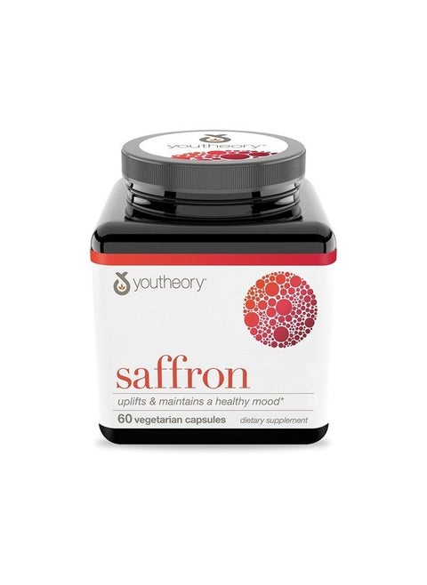 Saffron Advanced with Rhodiola, 60 Count