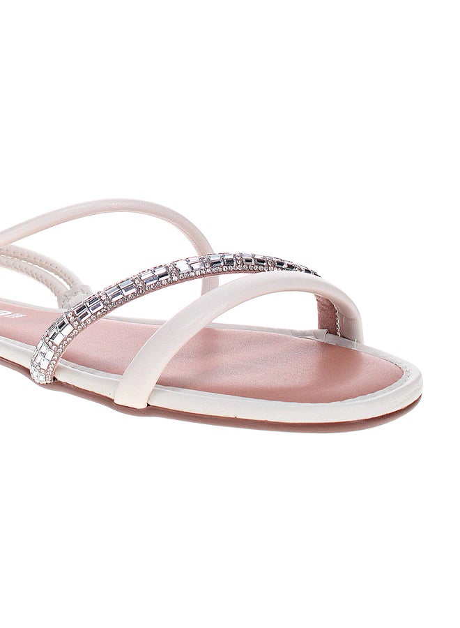 MOLECA Double Strap Flat Sandals with Buckle Details - Image 4