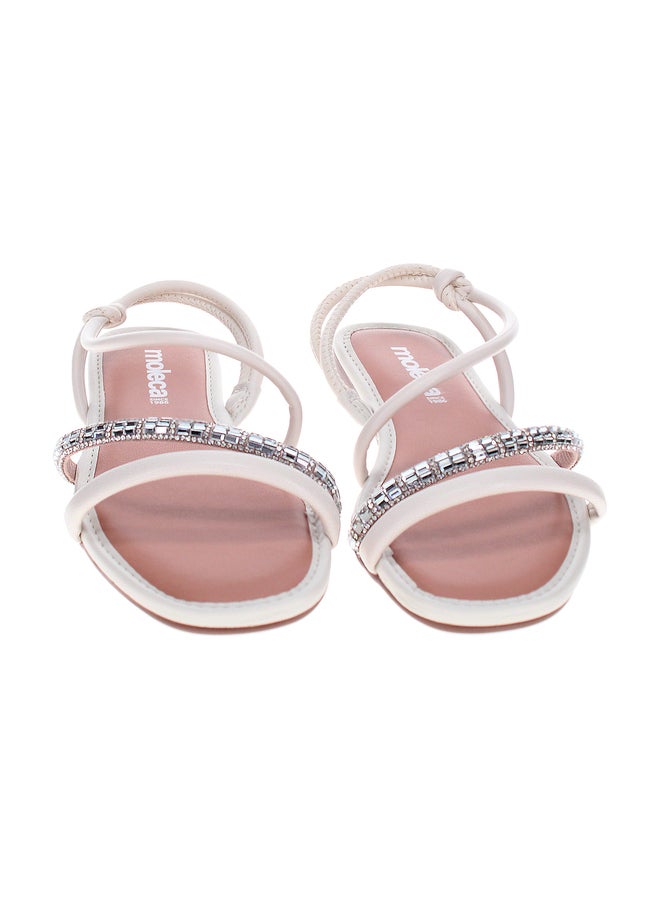 MOLECA Double Strap Flat Sandals with Buckle Details - Image 3