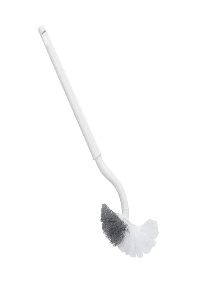 KESRINPLUS Bathroom, Toilet Scrub Brush with Long Handle, 120° Rotating Floor Scrubber - Tile & Grout Cleaner for Bathroom, Toilet, Shower, Wash Basin, Home Cleaning (Regular, 1, Pack) - Image 1