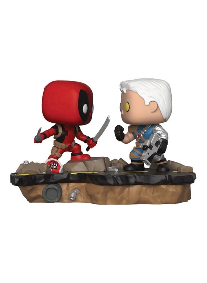 NIBEMINENT PoP! Deadpool Vs Cable Comic Moments Bobblehead Toy 318 - Image 1