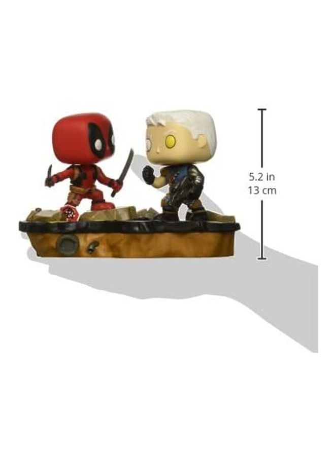 NIBEMINENT PoP! Deadpool Vs Cable Comic Moments Bobblehead Toy 318 - Image 4