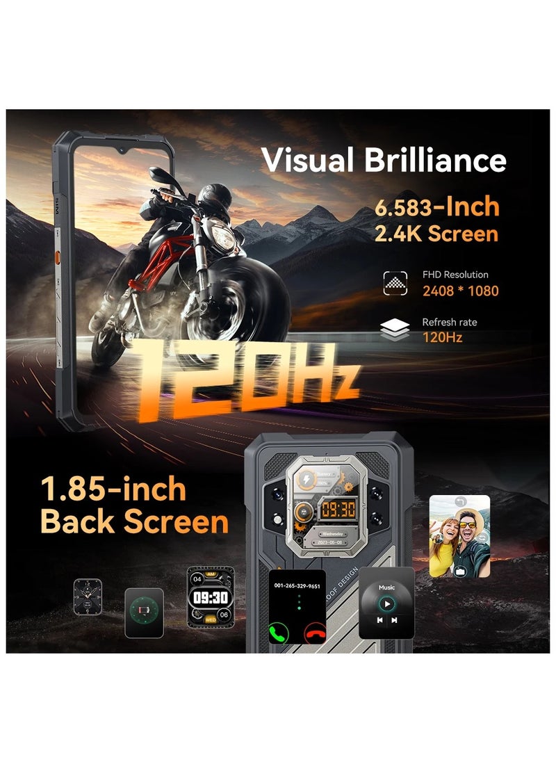 Cubot CUBOT KINGKONG X, Rugged Smartphone 5G, 32GB RAM+256GB ROM, 10200mAh, 120Hz Screen, NFC, WiFi 6  - Image 3