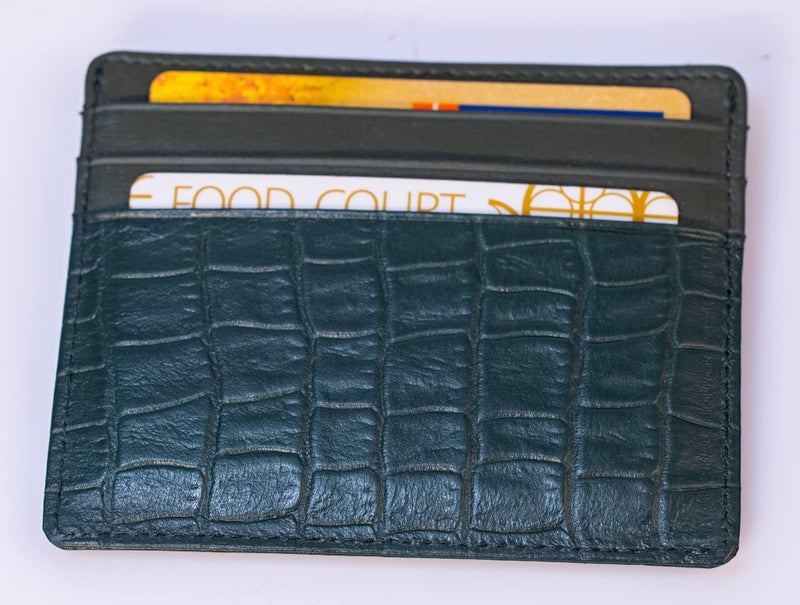 BROWN BEAR Wallet for Man | Stylish Pure German Nappa Wallet for Men Leather Original | Diwali Gift for Men | RFID ATM Card Holder (Green) - Image 4