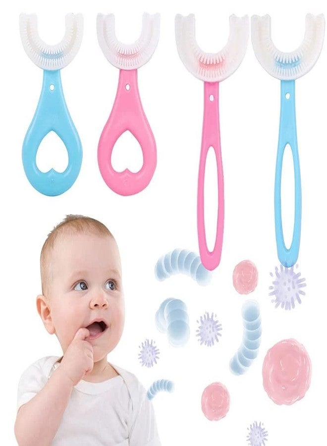 LAVI Manual U Type 360 Degree Soft Silicon Oral Teeth Cleaning Gift For Baby Girls & Baby Boy,Multicolour - Image 2