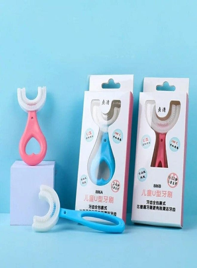 LAVI Manual U Type 360 Degree Soft Silicon Oral Teeth Cleaning Gift For Baby Girls & Baby Boy,Multicolour - Image 4