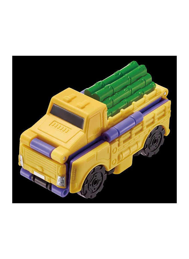 TRANSRACERS Transracers 2-In-1 Flip Vehicle - Panda Car To Farm Truck - Image 3